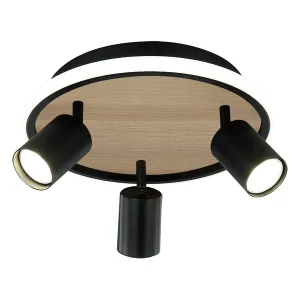 LED plafonska lampa FG150-3 BK+WD