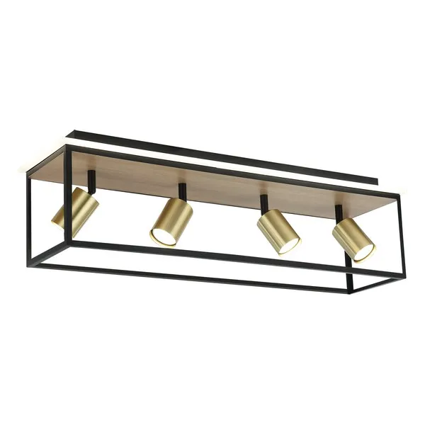 LED plafonska lampa FG152-4 BK+WD
