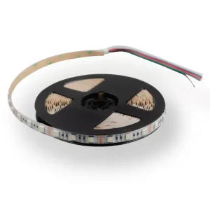 LED TRAKA KU-5050D-60D-RGBW 12V IP33 (5met,14.4W/met,12mm)