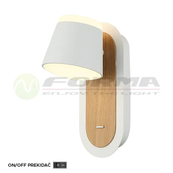 LED zidna lampa F2077-8Z WH+WD - Slika 3