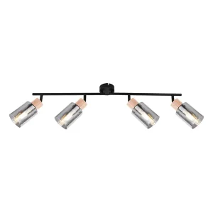 Spot lampa FE705-4 BK+WD