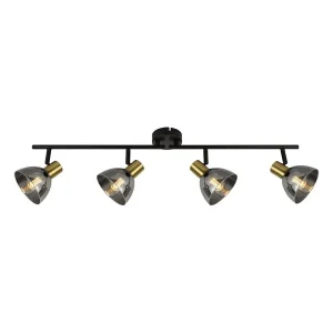 Spot lampa FE407-4 BK+SG
