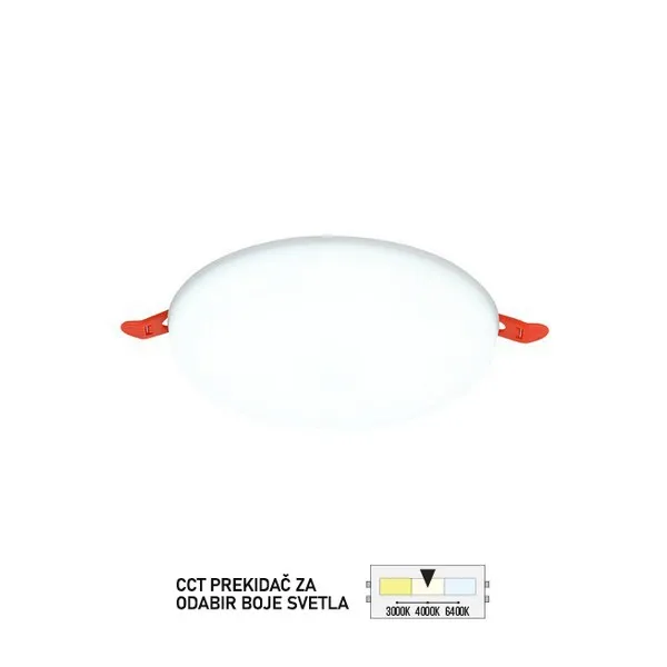 LED panel frameless ugradni LPG-01-24R - Slika 3