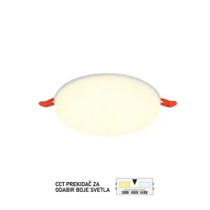 LED panel frameless ugradni LPG-01-18R