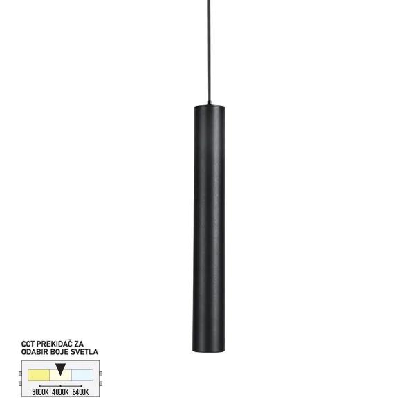 LED magnetna visilica CCT ULTRA SLIM FMS4001-5 BK - Slika 2