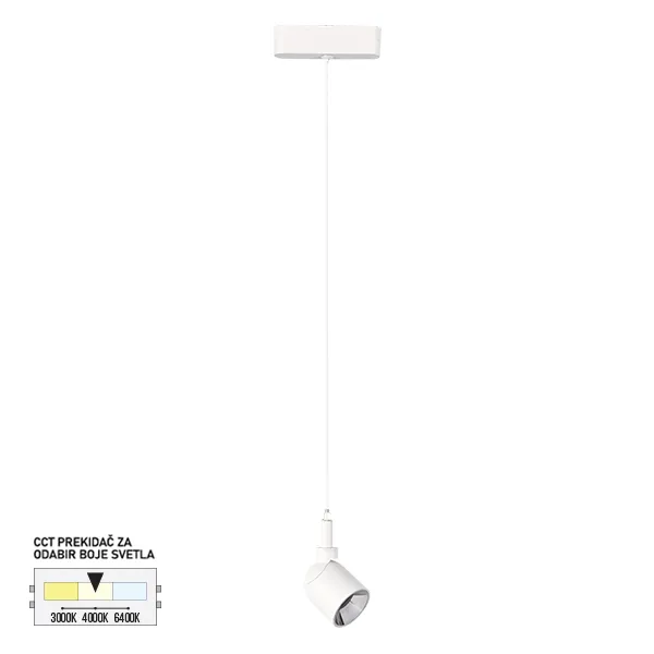 LED magnetna visilica CCT ULTRA SLIM FMS4002-7 WH