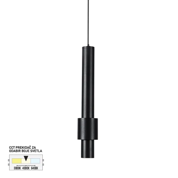 LED magnetna visilica CCT ULTRA SLIM FMS4005-7 BK - Slika 2