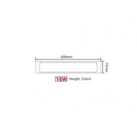 LED SVETILJKA DW-LED-TBSF 18W 6500K - Slika 4