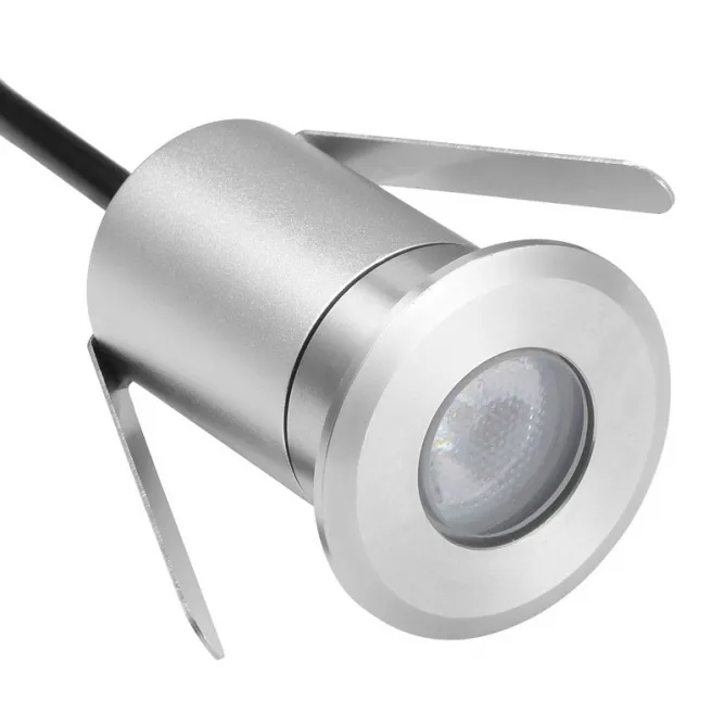 LED SVETILJKA JM-044 PODNA 1W 3000K IP67 NIKL/HROM - Slika 3