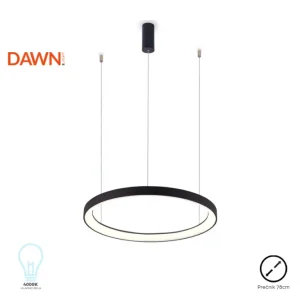 VESTA 366 VISILICA LED 60W 4000K CRNA (O 780 mm)