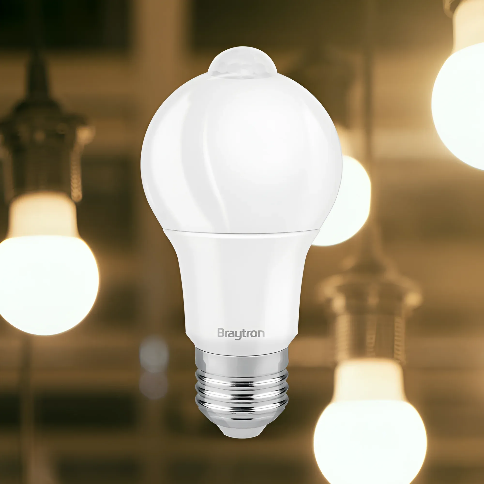 LED SIJALICA SA SENZOROM POKRETA 9W E27 A60 6500K - Slika 2