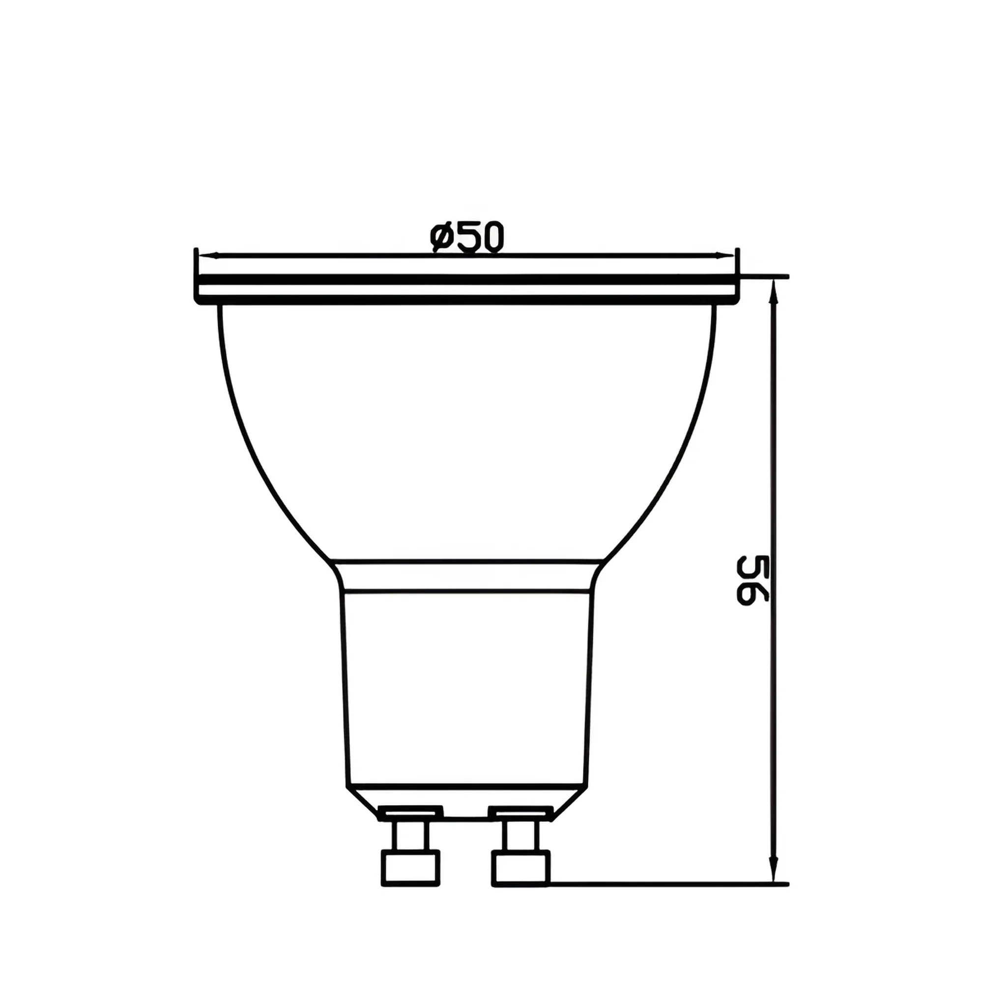 LED SIJALICA GU10 7W 6500K 110° - Slika 5