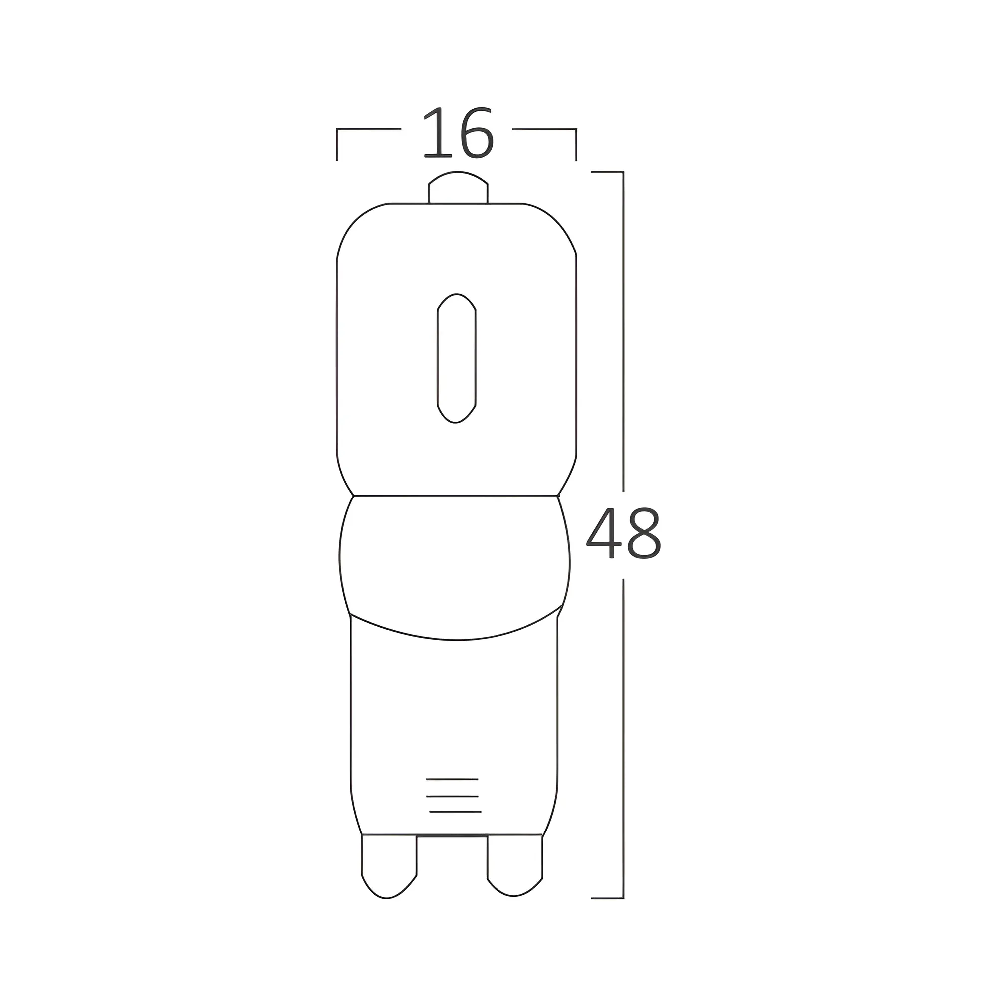DIMABILNA LED KAPSULA G9 3W 3000K 220V - Slika 3