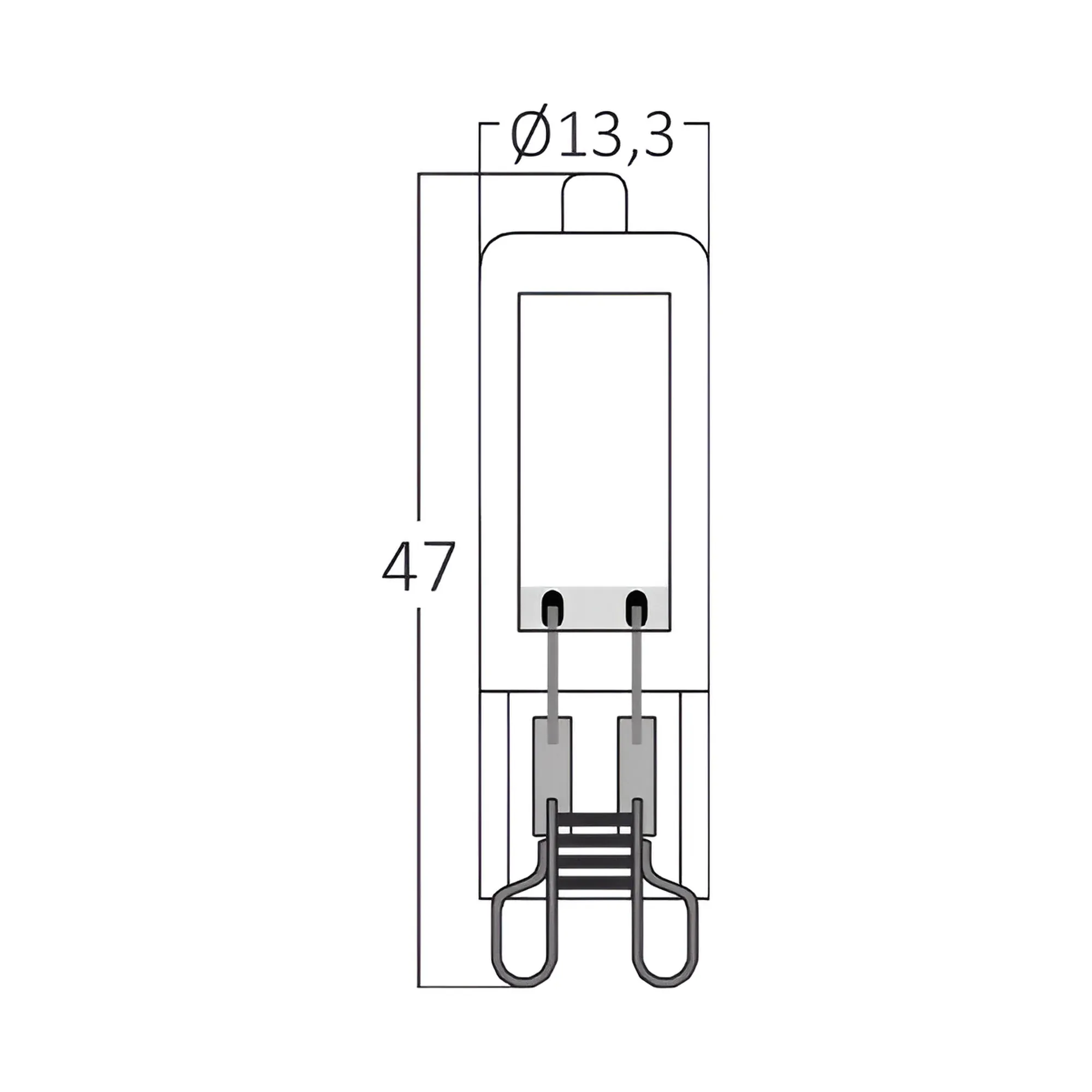 LED KAPSULA G9 2W 6500K 220V - Slika 3