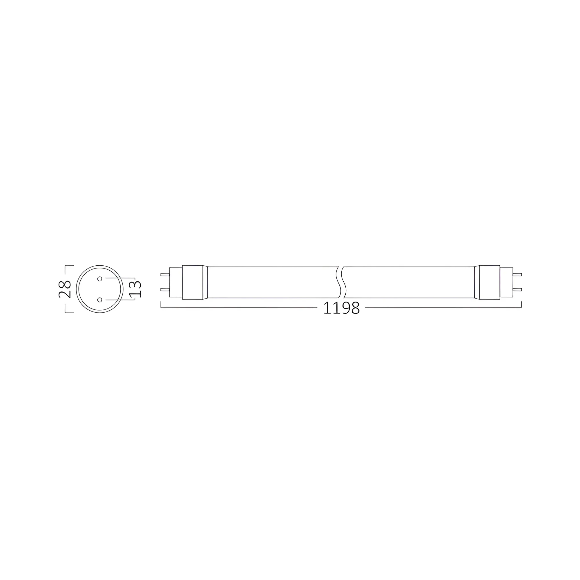 LED CEV T8 18W 120CM JEDNOSTRANA 4000K - Slika 4