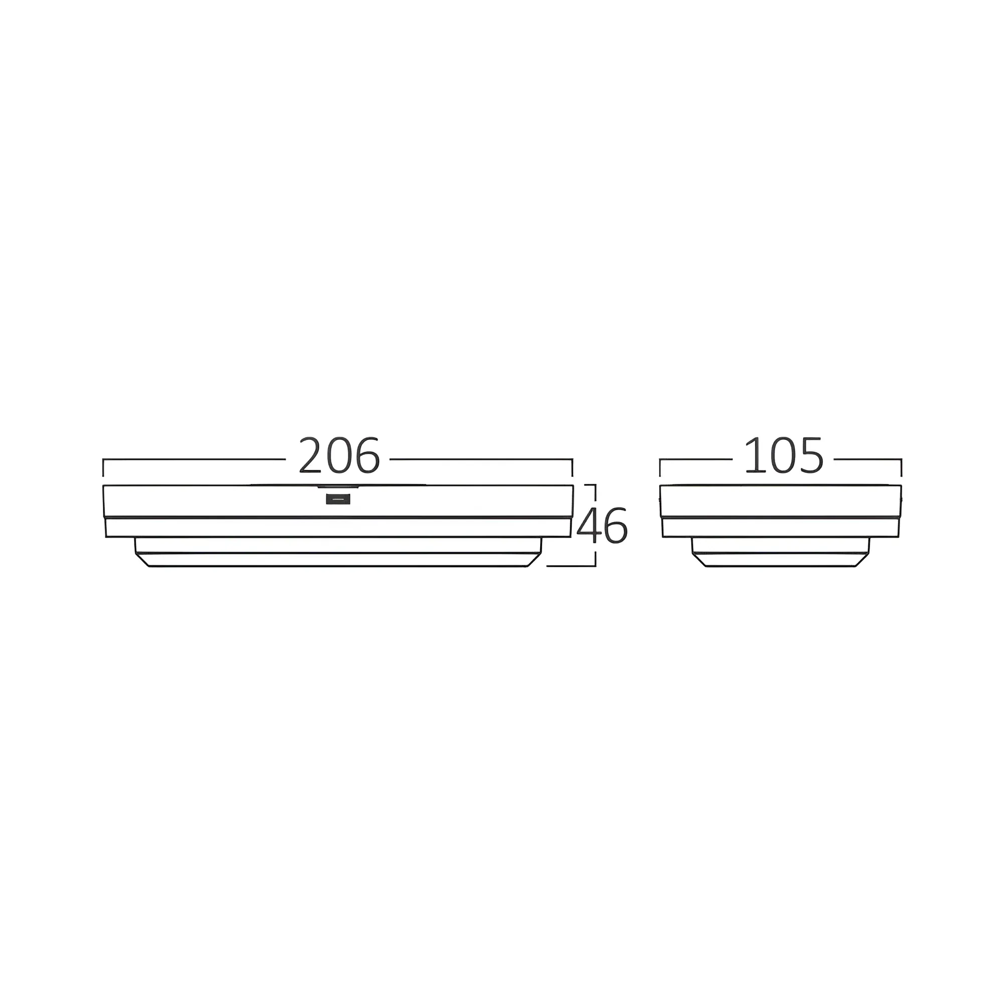LED BRODSKA SVETILJKA ELIPSA 12W BELA 3CCT IP65 - Slika 6