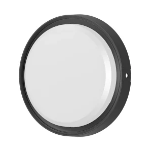 LED BRODSKA SVETILJKA OKRUGLA 12W CRNA 3CCT IP65