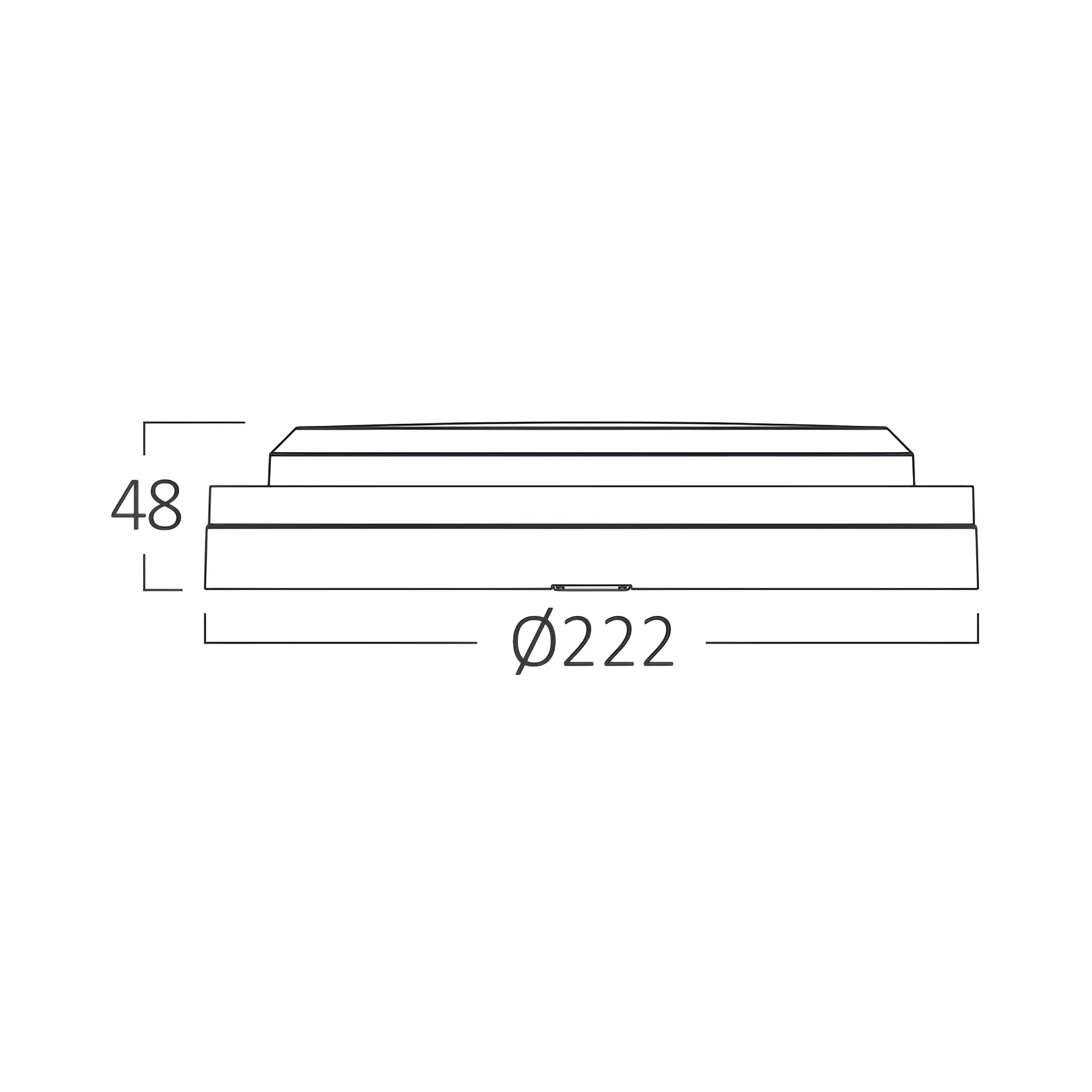 LED BRODSKA SVETILJKA OKRUGLA 18W CRNA 3CCT IP65 - Slika 6