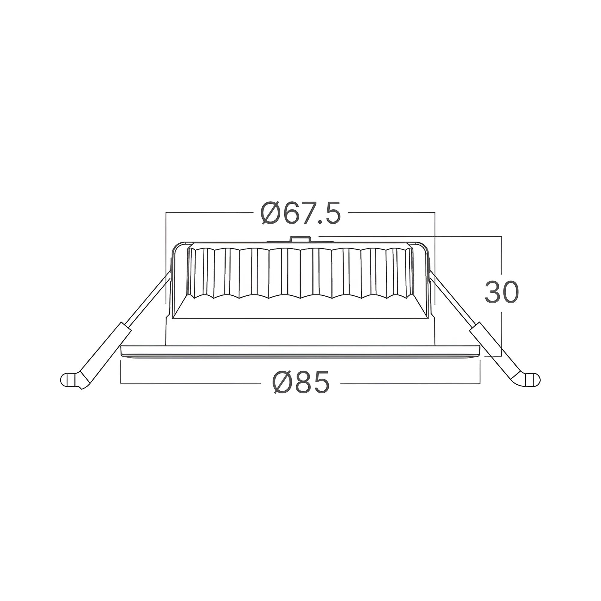 LED SPOT SVETILJKA 6.5W BELA/CRNA 3CCT - Slika 6