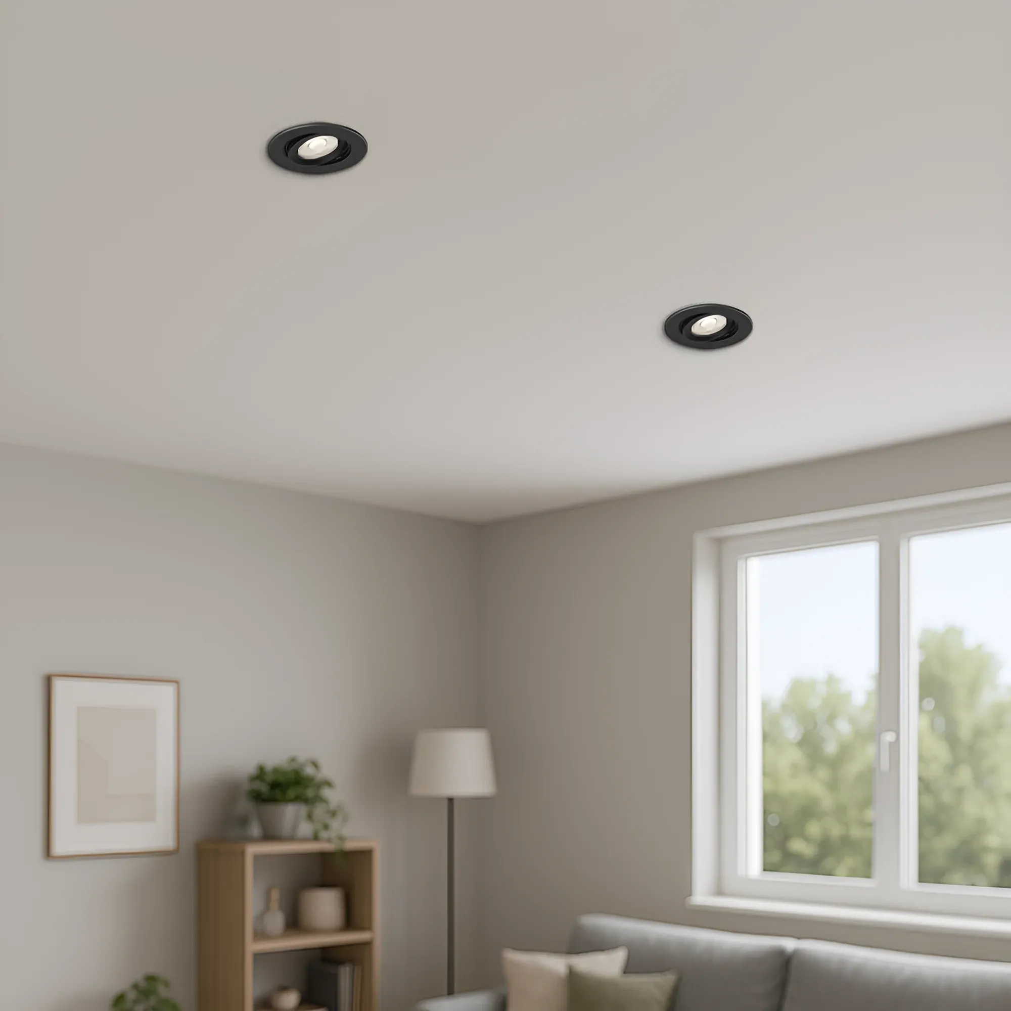 LED SPOT SVETILJKA OKRUGLA 7W CRNA 3CCT - Slika 2