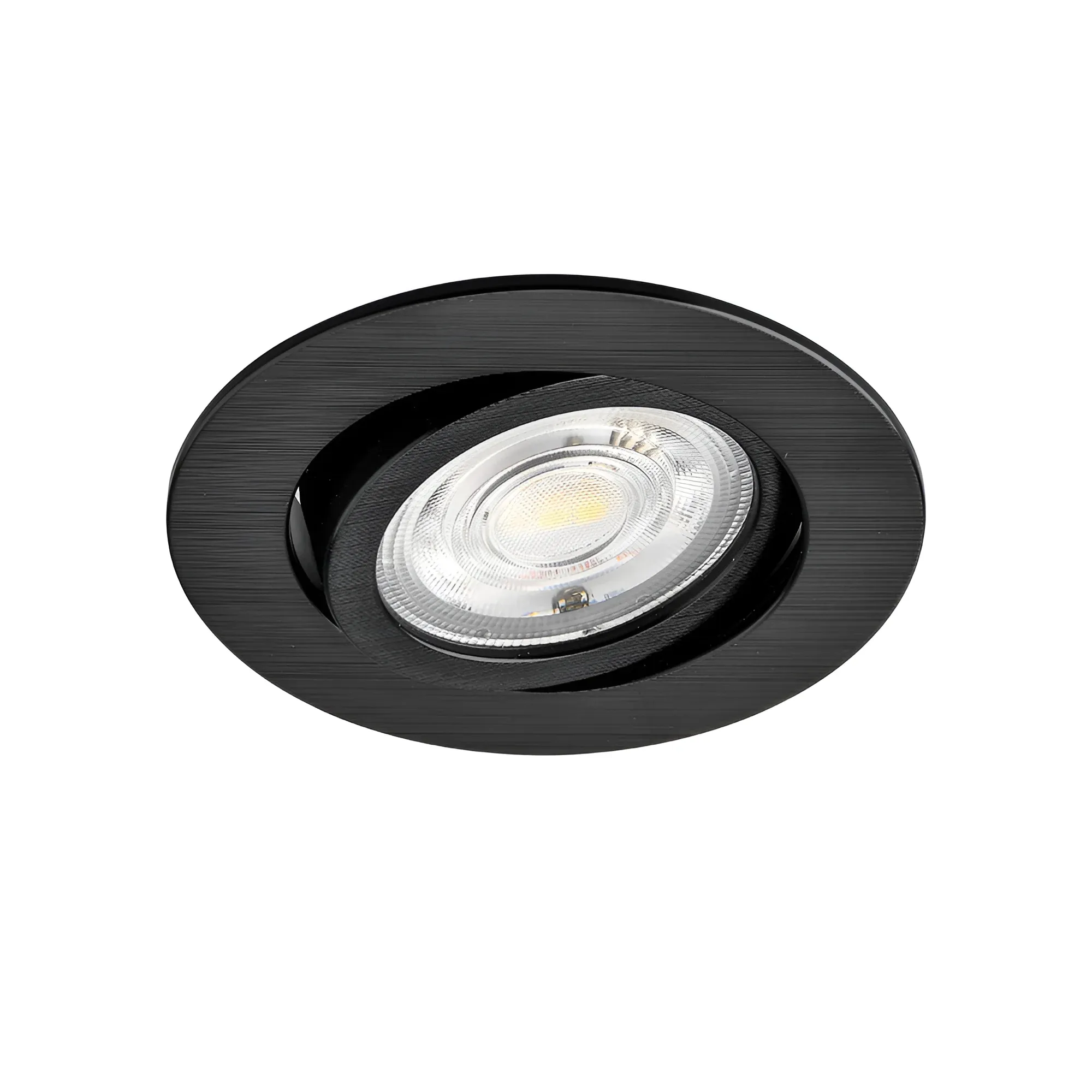 LED SPOT SVETILJKA OKRUGLA 7W CRNA 3CCT