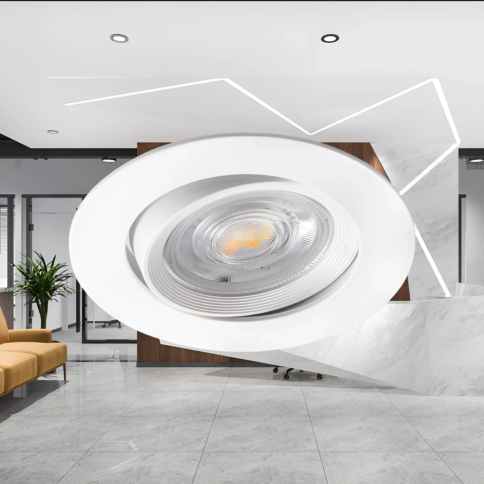 DIMABILNA LED SPOT SVETILJKA OKRUGLA 7W BELA 3CCT - Slika 2