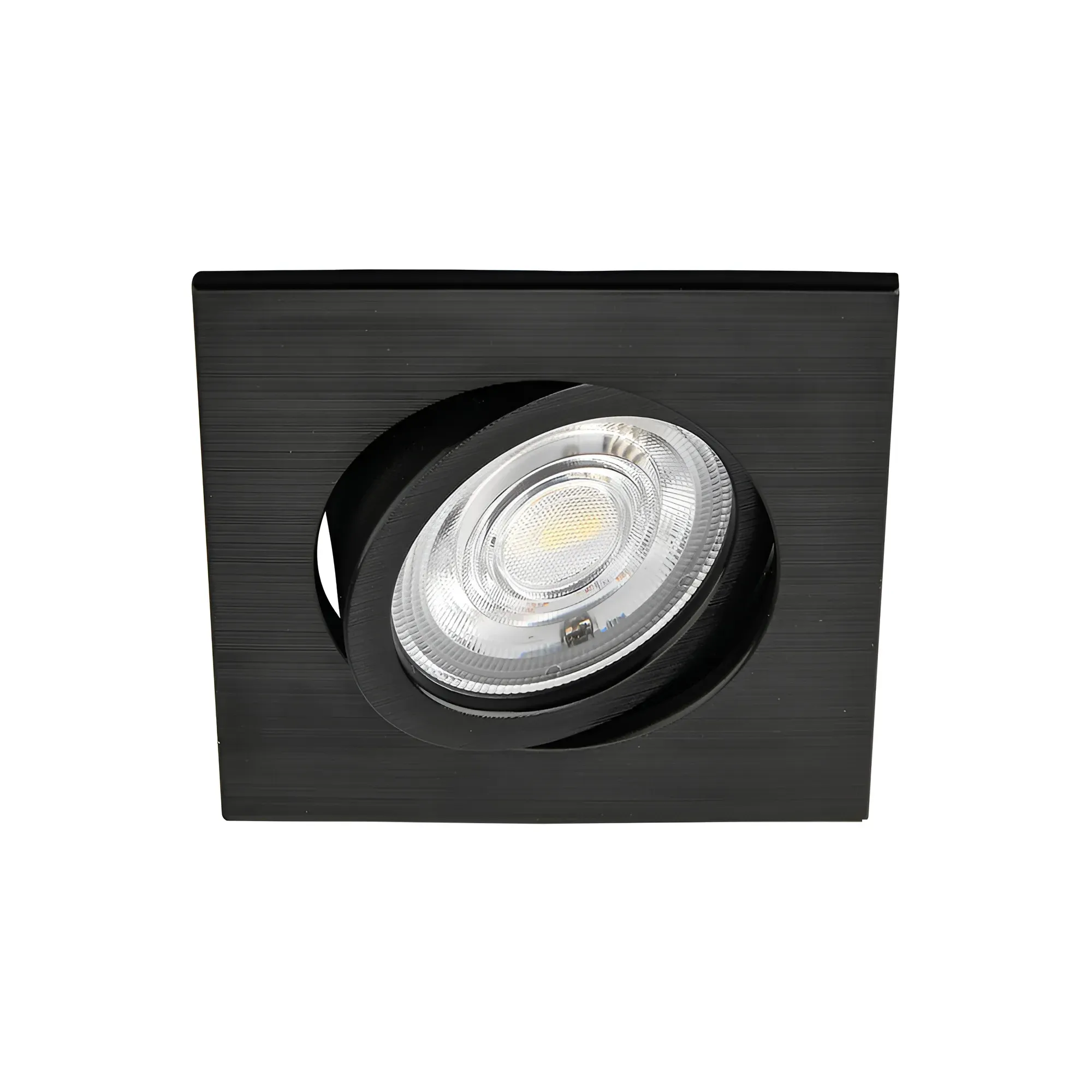 DIMABILNA LED SPOT SVETILJKA KVADRATNA 7W CRNA 3CCT