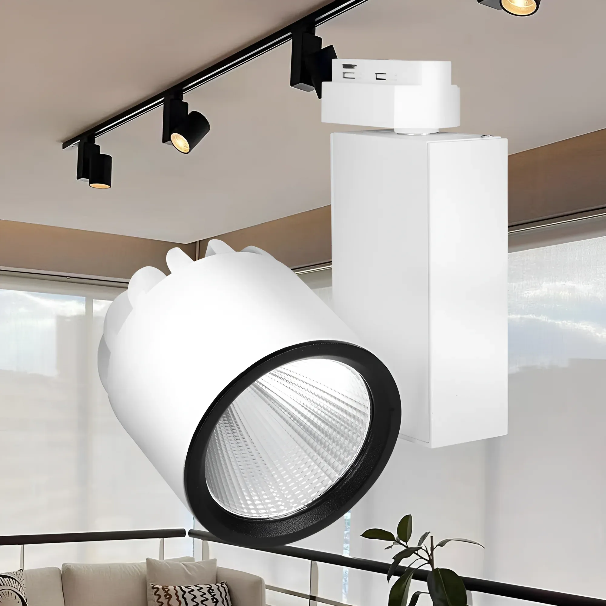 LED SINSKI REFLEKTOR 40W BELI 4000K MONOFAZNI - Slika 2