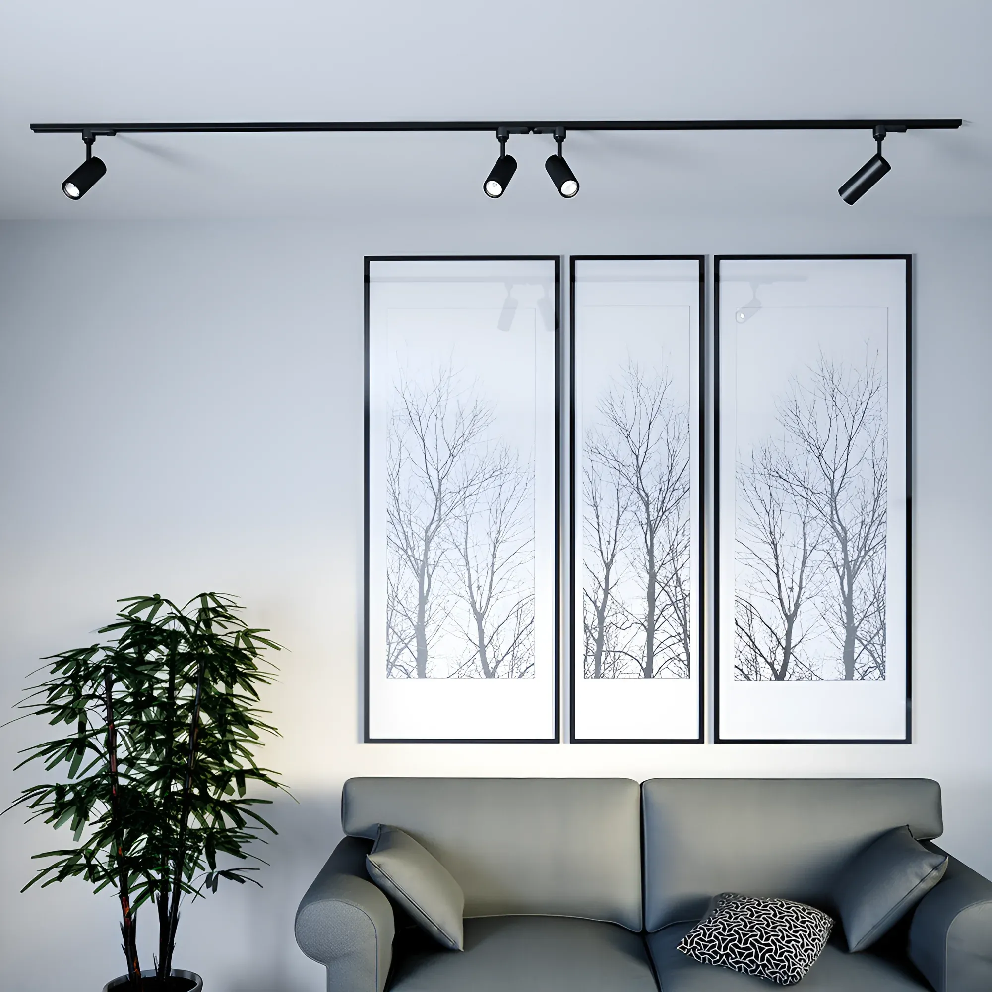 LED SINSKI REFLEKTOR 15W CRNI 3000K - Slika 2