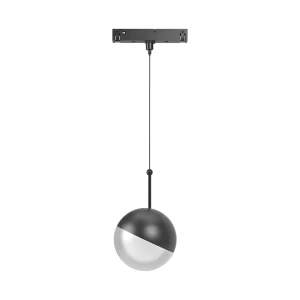 MAGNETNI VISECI SPOT 7W CRNI 3000K 48VDC