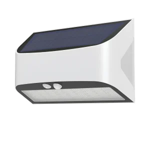 SOLARNA ZIDNA SVETILJKA 6W BELA 6500K IP54