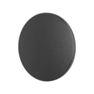 LED ZIDNA SVETILJKA OKRUGLA 10W CRNA 3CCT IP65