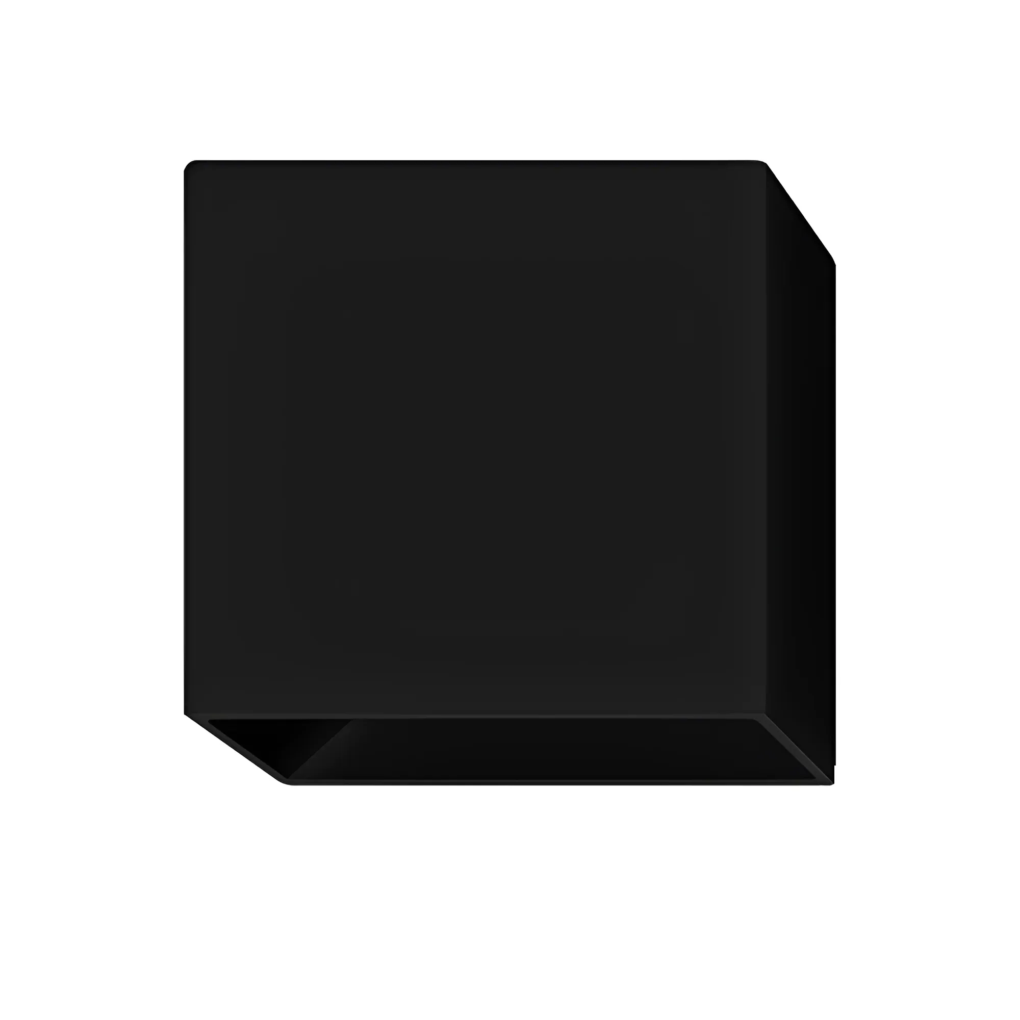LED ZIDNA SVETILJKA DVOSTRUKA 2X3W CRNA IP65