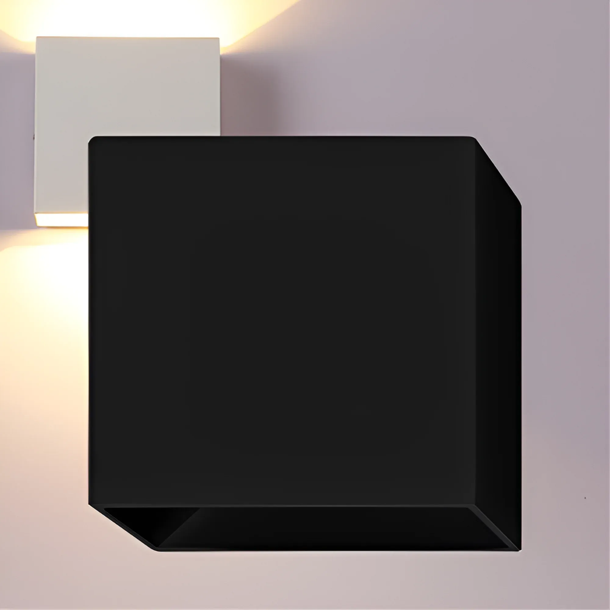 LED ZIDNA SVETILJKA DVOSTRUKA 2X3W CRNA IP65 - Slika 2