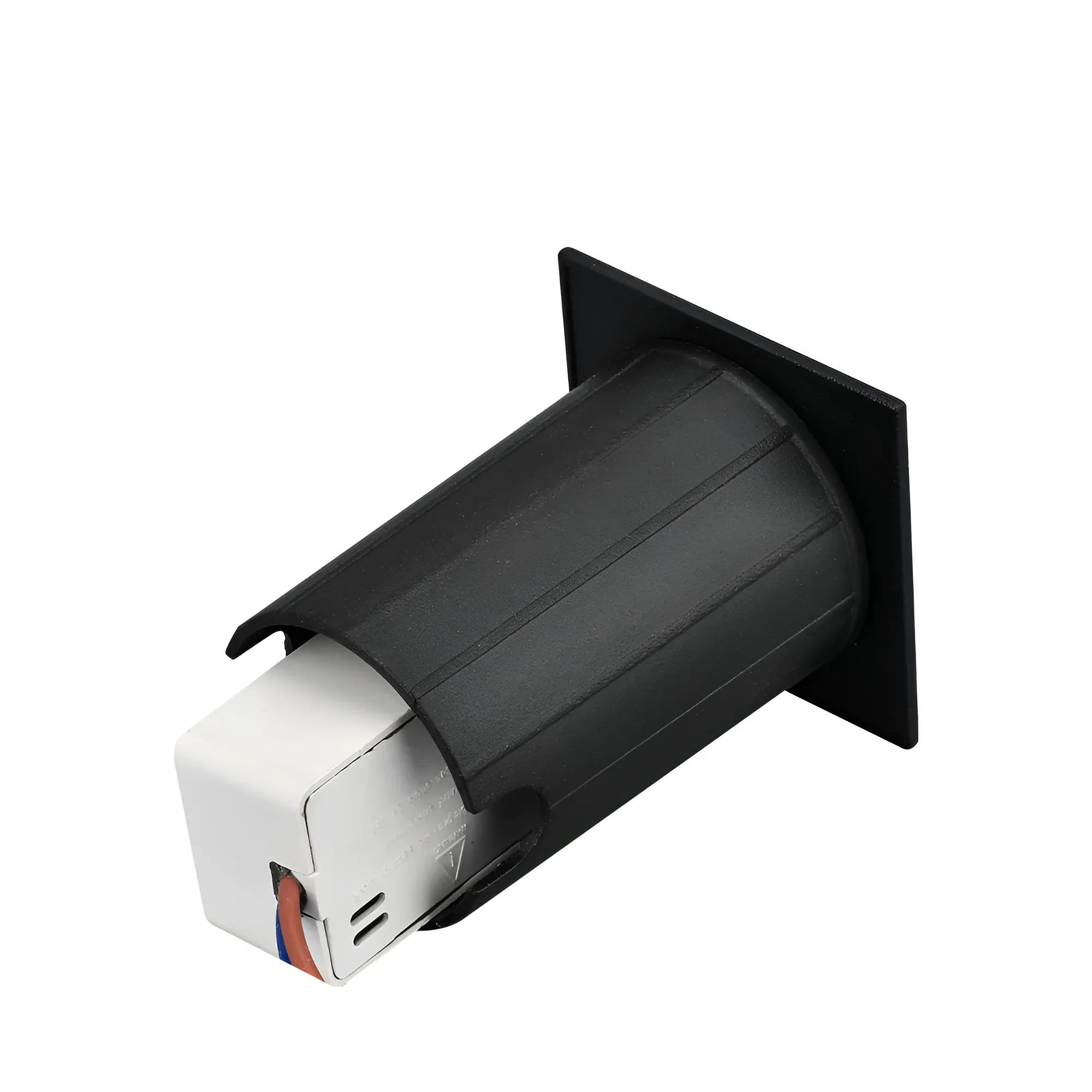 LED ZIDNA SVETILJKA KVADRATNA 2W CRNA 3000K IP65 - Slika 4