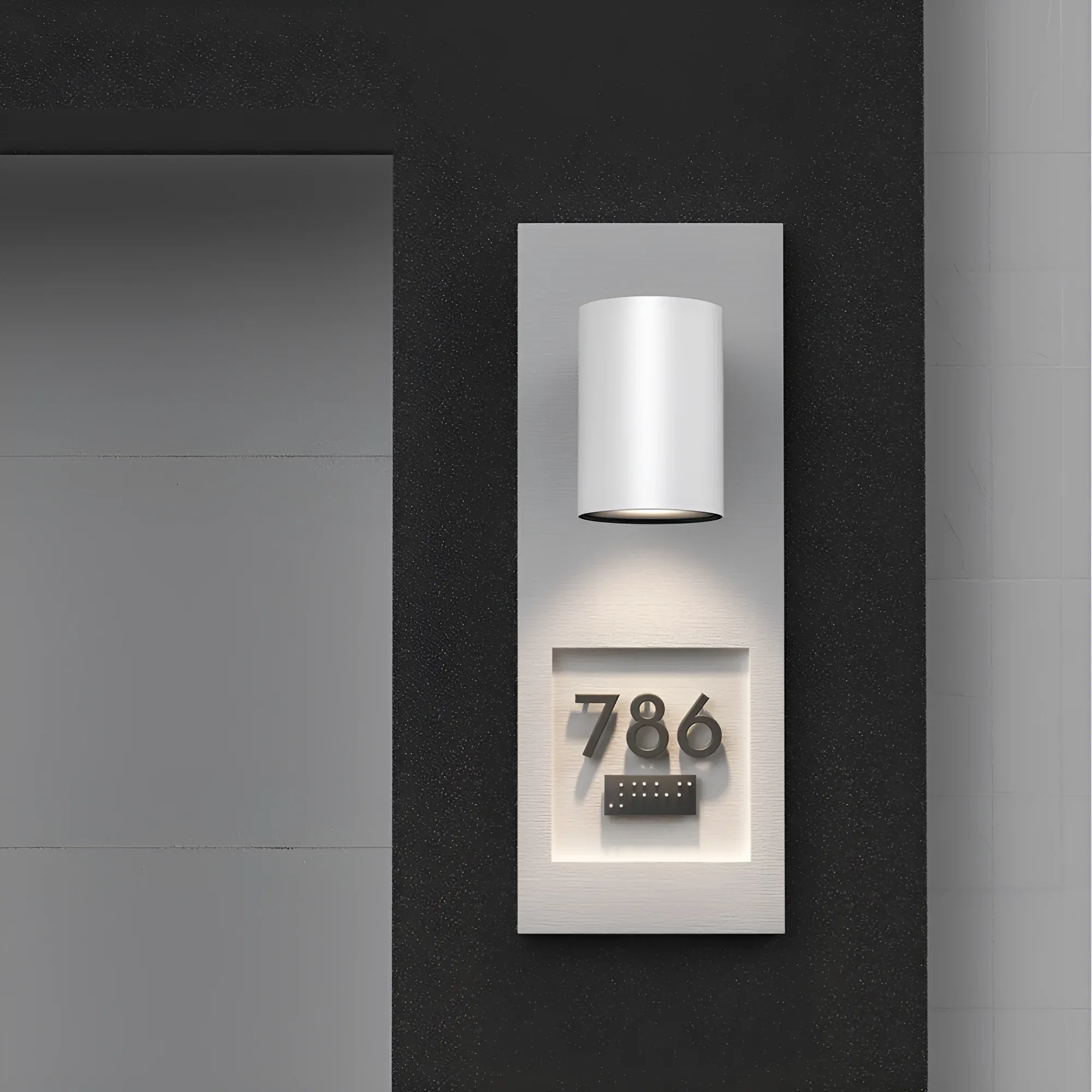 LED ZIDNA SVETILJKA 1X9W BELA 3CCT IP65 - Slika 2