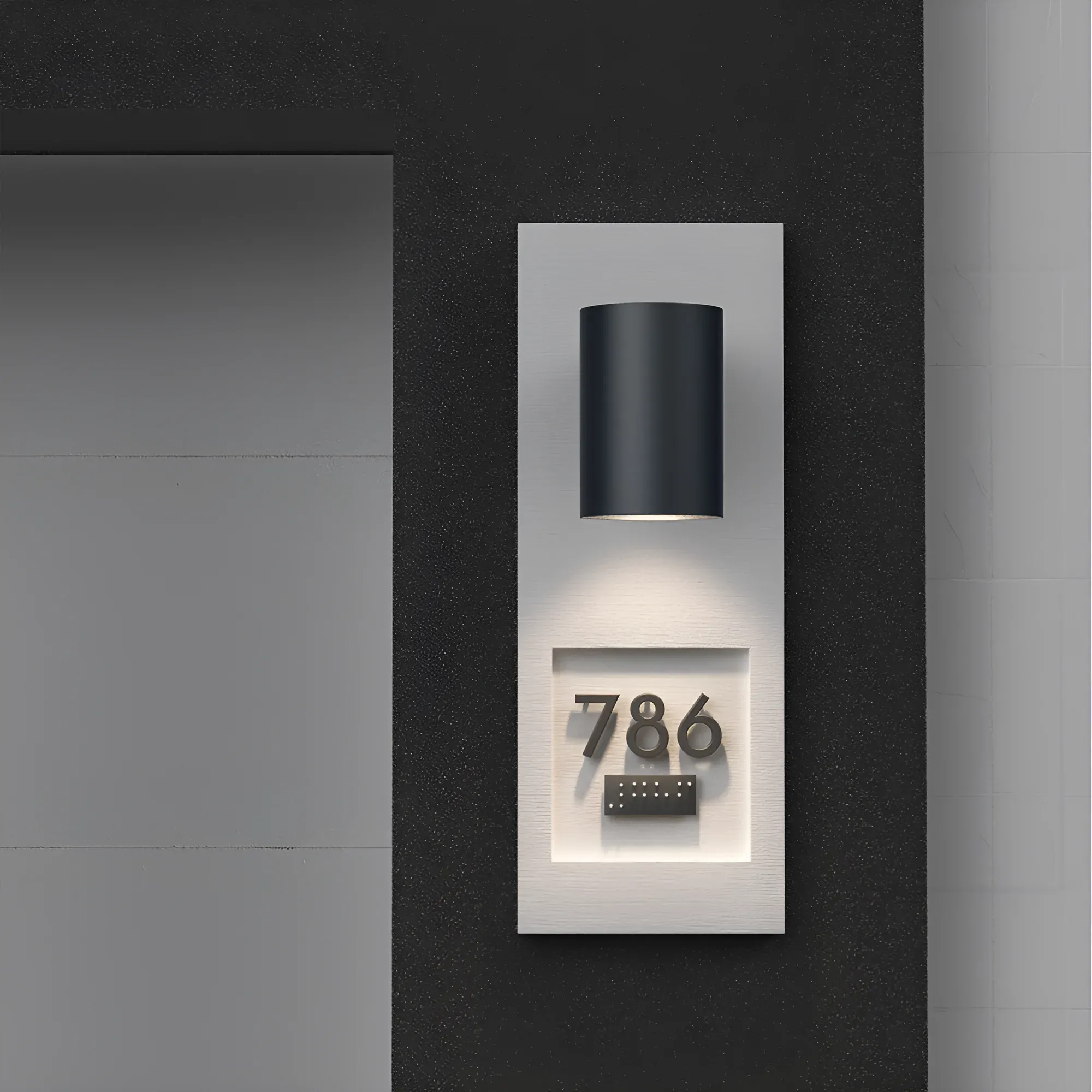 LED ZIDNA SVETILJKA 1X9W SIVA 3CCT IP65 - Slika 2