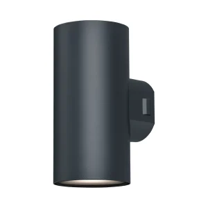 LED ZIDNA SVETILJKA DVOSTRUKA 2X9W SIVA 3CCT IP65