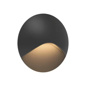 LED STEPENISNA SVETILJKA VEKSUS OKRUGLA 3W CRNA 3000K IP65