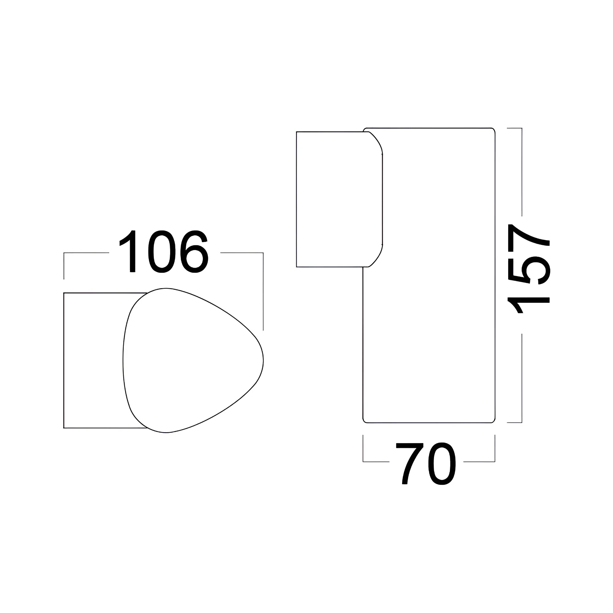 LED ZIDNA SVETILJKA 5W 3000K IP54 - Slika 4