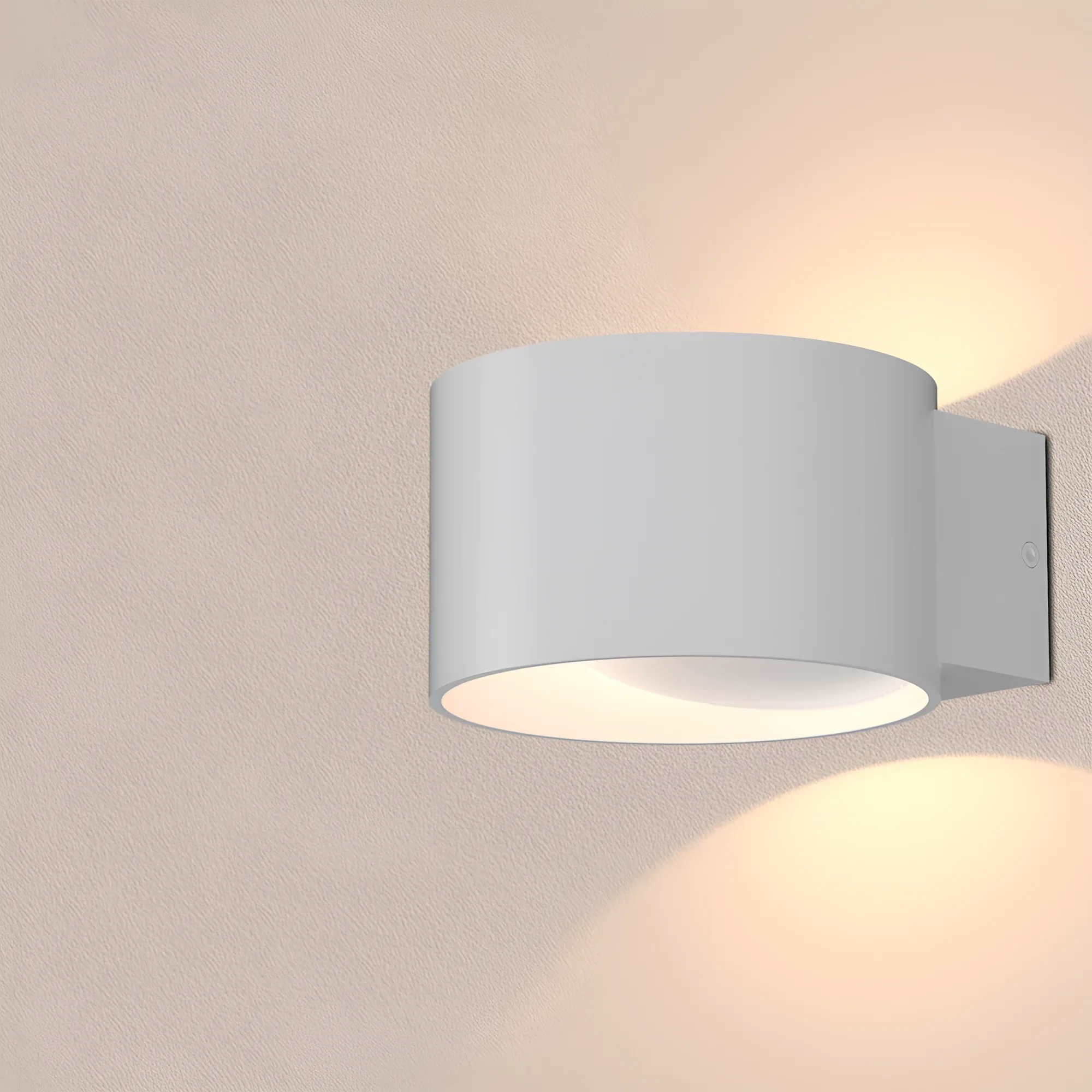 LED STEPENISNA SVETILJKA OKRUGLA 8W BELA 3000K - Slika 2