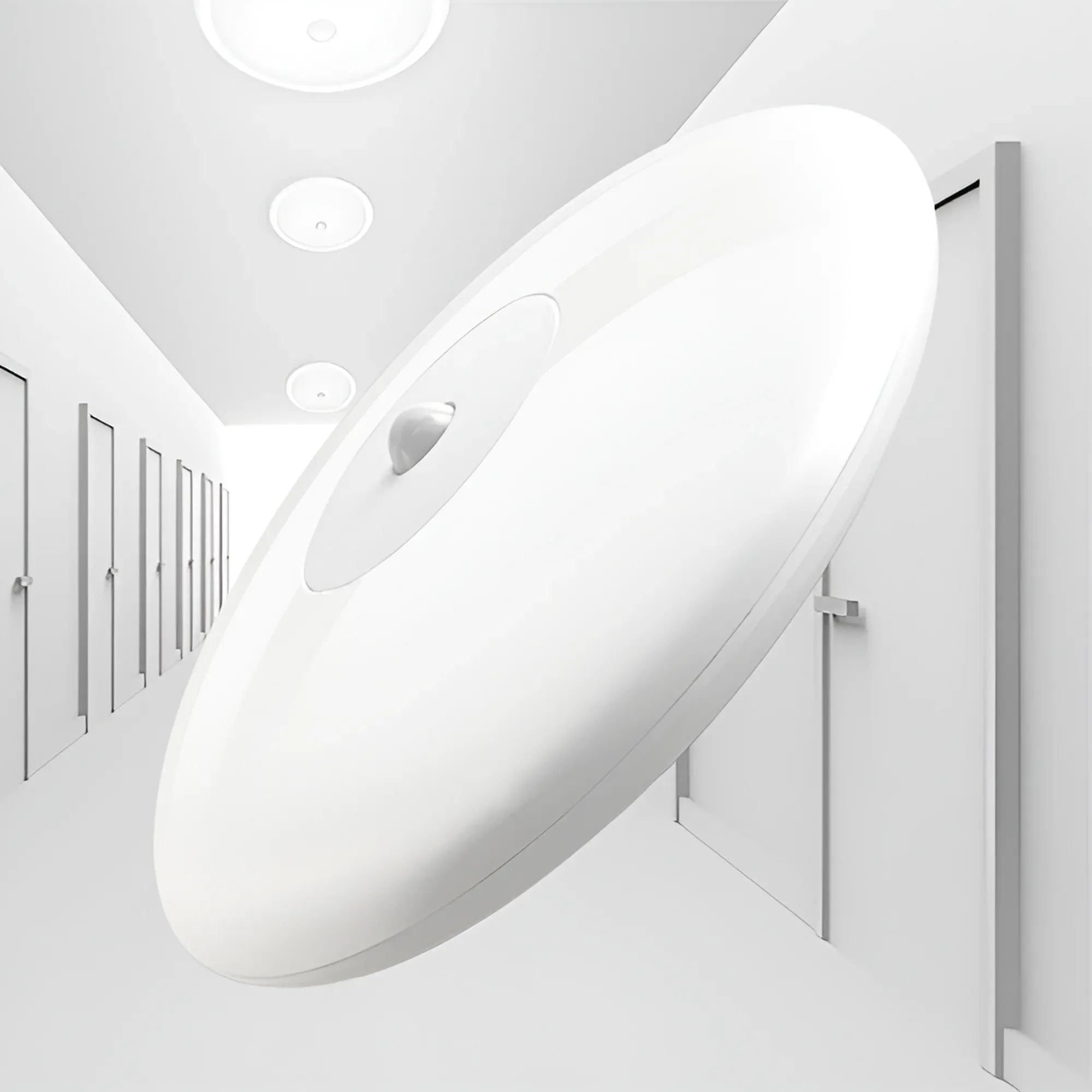 LED PLAFONJERA D260 OKRUGLA 18W SA SENZOROM 6500K IP44 - Slika 2