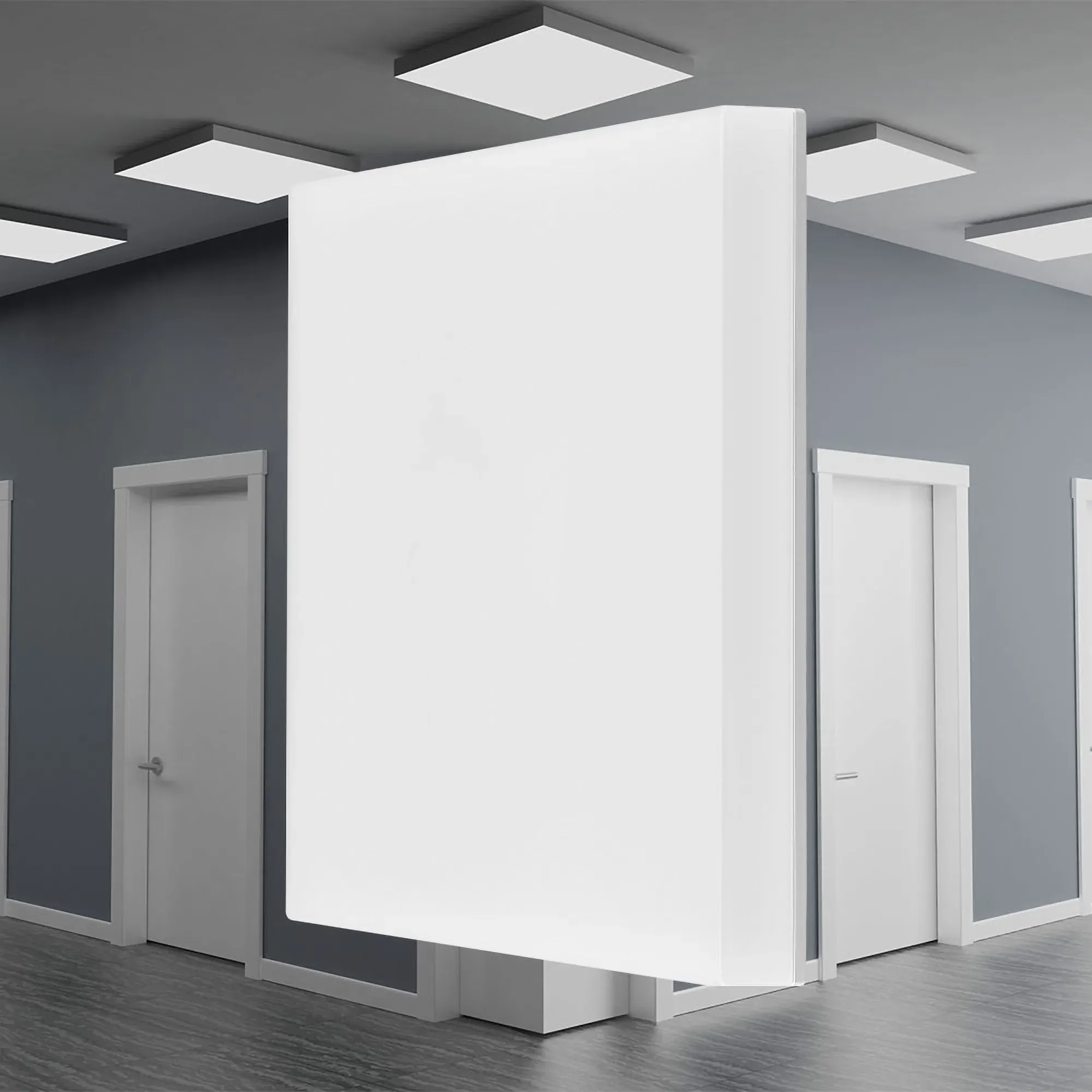 LED PLAFONJERA D260 KVADRATNA 20W 4000K IP44 - Slika 2
