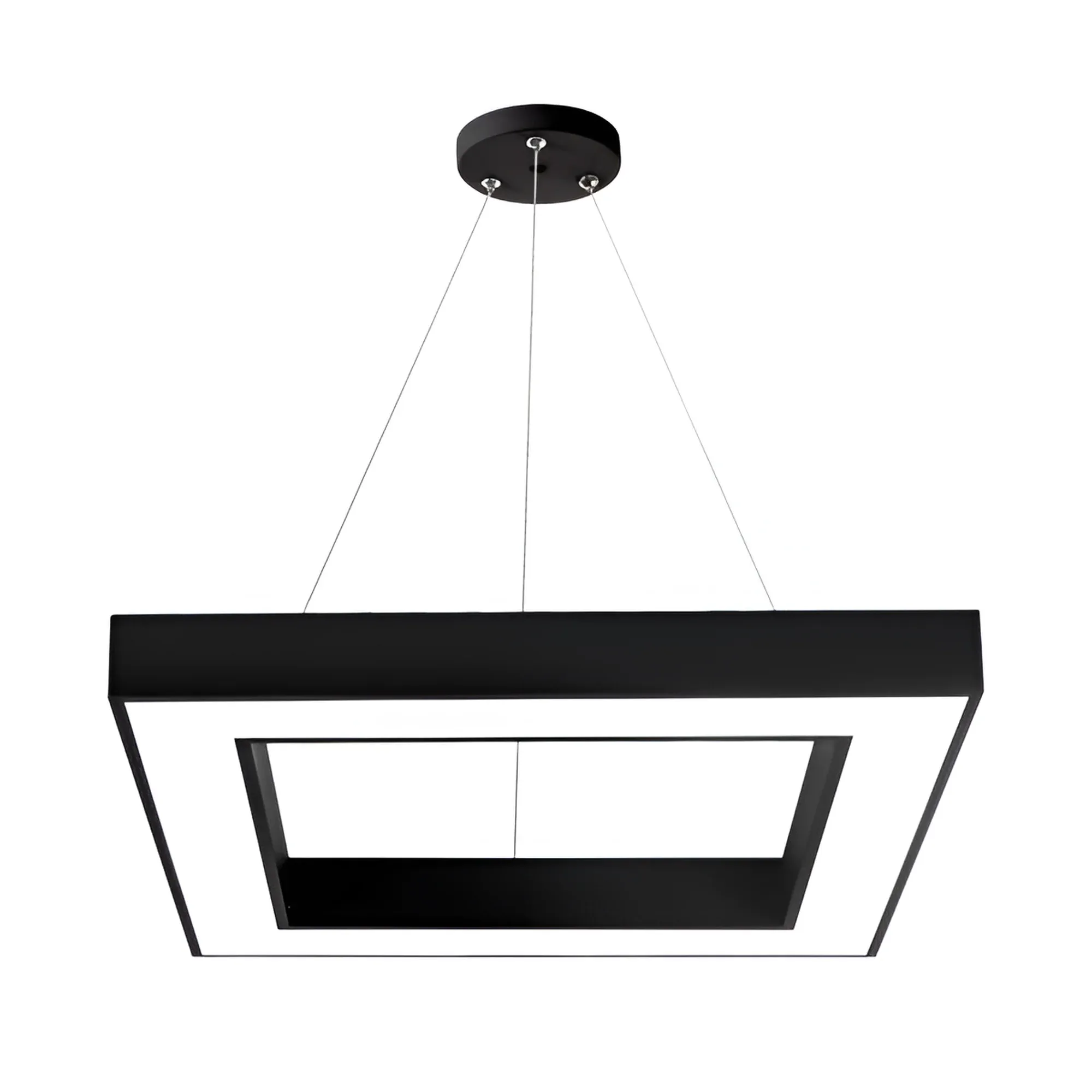 LED VISILICA KVADRATNA 45W CRNA 3CCT - Slika 3
