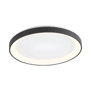 LED PLAFONJERA OKRUGLA 36W CRNA 3CCT