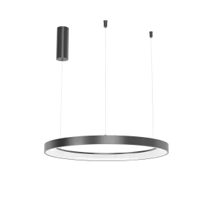 LED VISILICA OKRUGLA 36W CRNA 3CCT