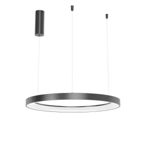 LED VISILICA OKRUGLA 46W CRNA 3CCT