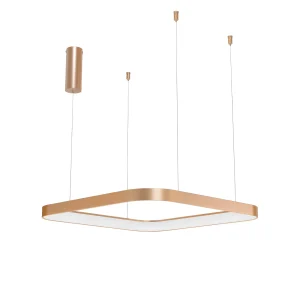 LED VISILICA KVADRATNA 46W ZLATNA 3CCT