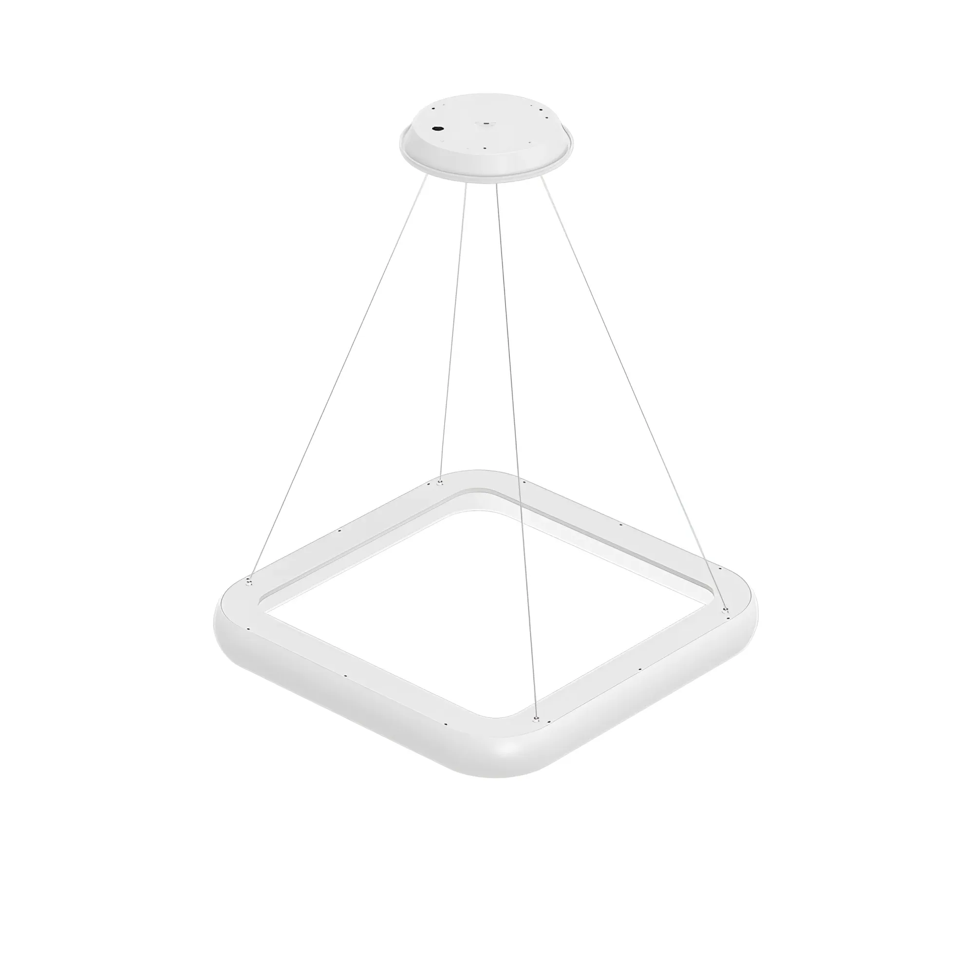 LED VISILICA KVADRATNA 46W BELA 3CCT - Slika 4