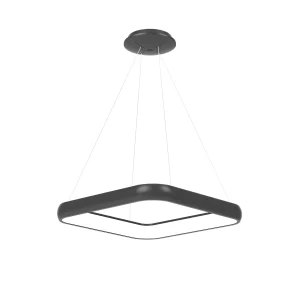 LED VISILICA KVADRATNA 46W CRNA 3CCT